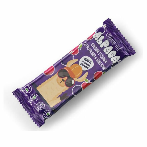RAW ME Alpaca ovocná tyčinka švestka a jablko 25 g porovnat ceny