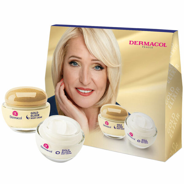 DERMACOL Dárkový balíček Gold Elixir 2020 50 ml + 50 ml porovnat ceny