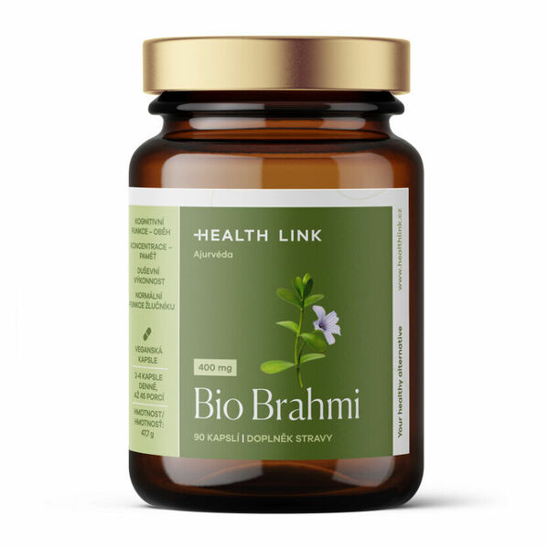 HEALTH LINK Brahmi 400 mg BIO 90 kapslí porovnat ceny