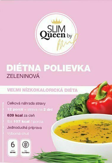 SLIM Queen Dietní polévka, zeleninová 12 x 32 g porovnat ceny