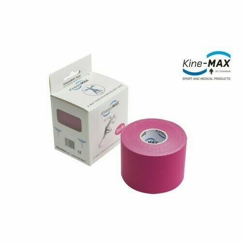 KineMAX 4Way kinesiology tape růžová 5cmx5m porovnat ceny