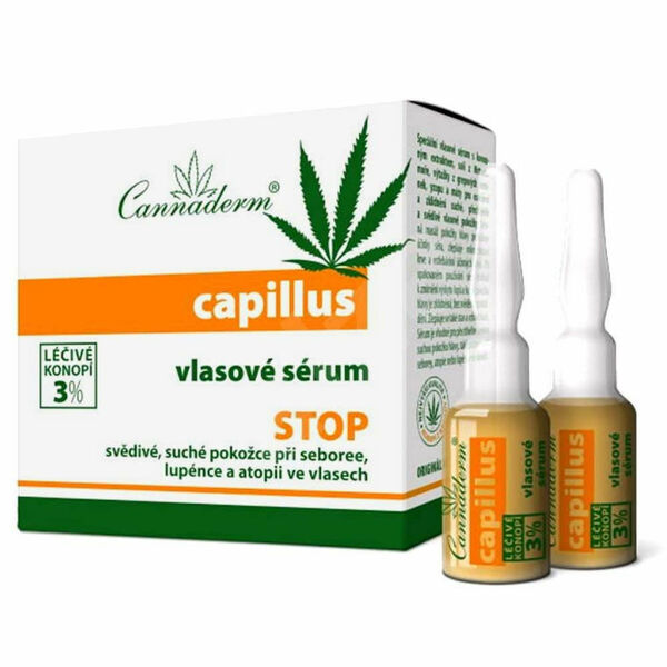 CANNADERM Capillus vlasové sérum 8x 5 ml porovnat ceny