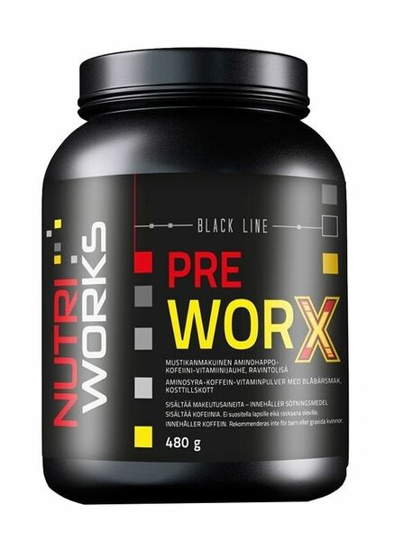 NutriWorks Pre Worx borůvka 480g porovnat ceny