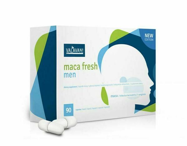 VALAVANI Maca fresh men 90 kapslí porovnat ceny