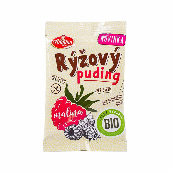 AMYLON Rýžový puding malinový 40 g BIO porovnat ceny