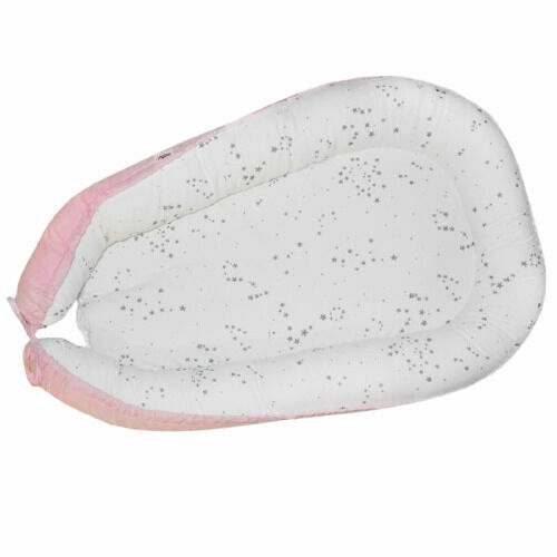 EKO Hnízdo pro miminko bavlněné Light Pink 90x60cm porovnat ceny