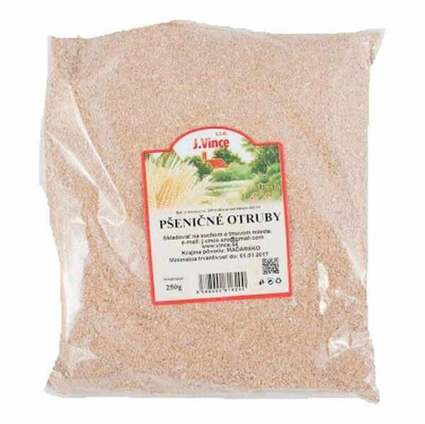 J.VINCE Pšeničné otruby 250 g porovnat ceny