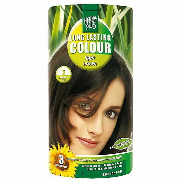 HENNA PLUS Přírodní barva na vlasy SVĚTLE HNĚDÁ 5 100 ml porovnat ceny