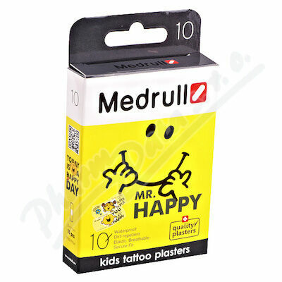 Náplast Medrull dětská KIDS tetovací (Tattoo) 10ks porovnat ceny