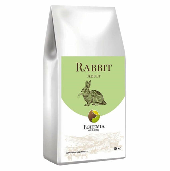 BOHEMIA Wild Adult Rabbit Granule pro psy 10 kg porovnat ceny
