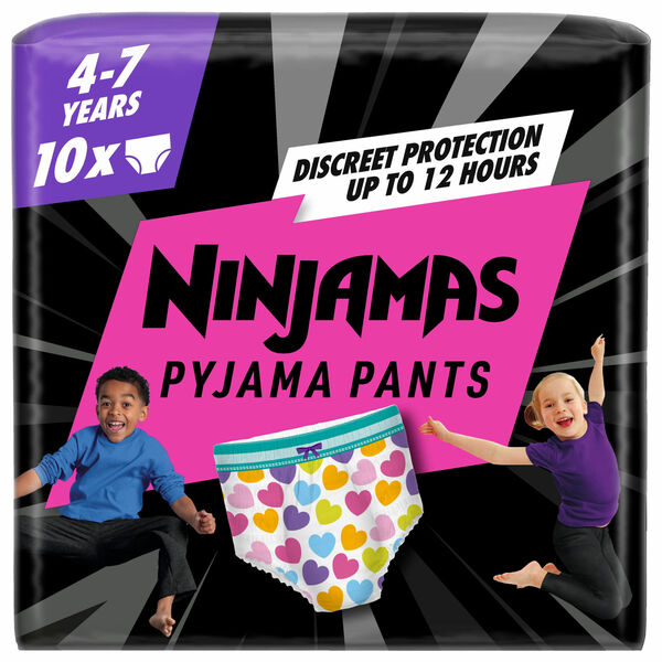 Pampers Ninjamas Pyjama Pants Srdíčka 10 ks porovnat ceny