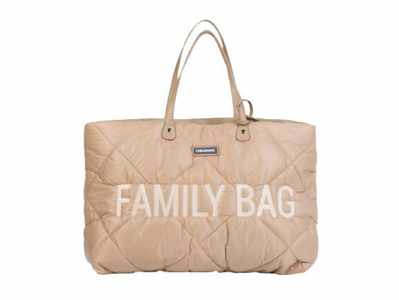 Childhome Cestovní taška Family Bag Puffered Beige porovnat ceny