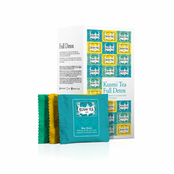 Kusmi Tea Full Detox mušelínové sáčky 24x2,2 g porovnat ceny