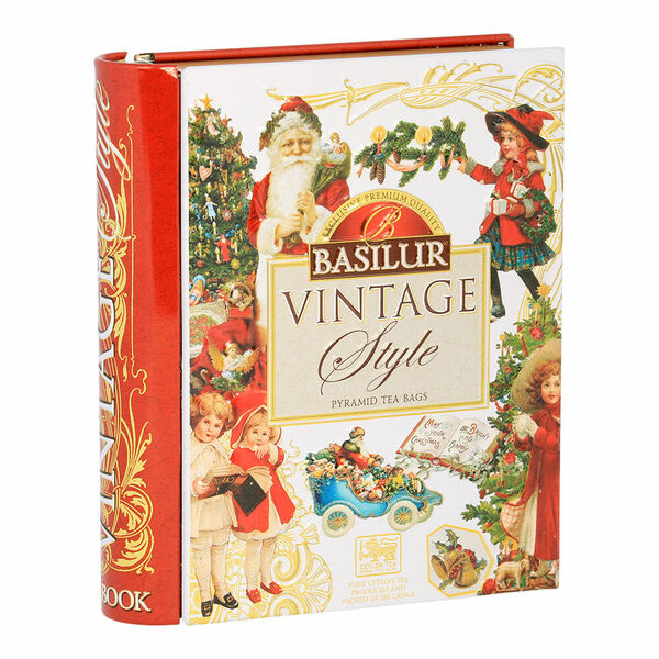 BASILUR Book Vintage Style pyramid černý čaj 5 sáčků porovnat ceny