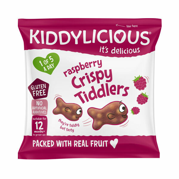Kiddylicious Rybičky křupavé malinové 12g porovnat ceny