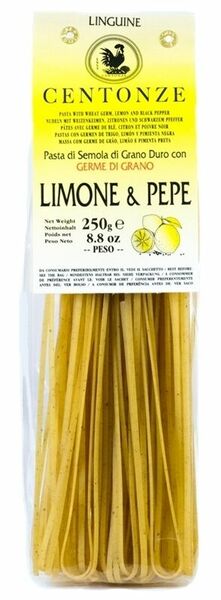 Centonze Pasta Limone & pepe (Citrón & černý pepř) 250g porovnat ceny
