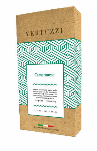 Vertuzzi Camerunese kompostovatelné kapsle pro Nespresso 10ks porovnat ceny