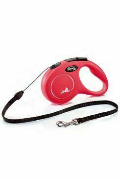 Vodítko Flexi Classic New S Lanko 5m/12kg červená porovnat ceny