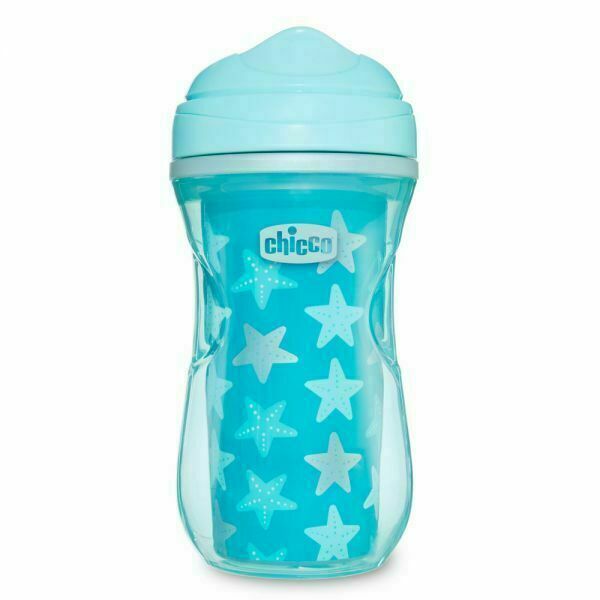 Chicco Hrneček Aktivní termo s hubičkou 200 ml, tyrkysový hvězdy 14m+ porovnat ceny