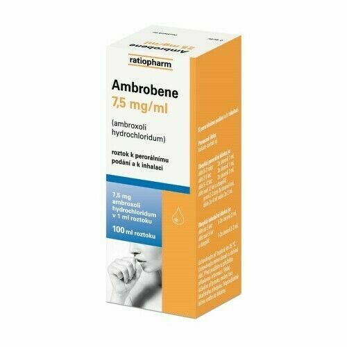 AMBROBENE 7,5MG/ML perorální SOL 100ML porovnat ceny