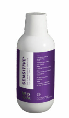 Woom Sensitive+ ústní voda 500 ml porovnat ceny