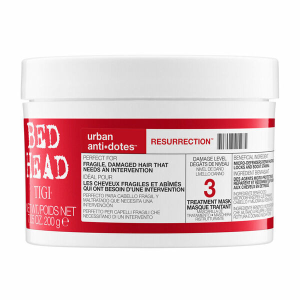 TIGI Bed Head Urban anti+dotes Resurrection Treatment Mask Oživující maska pro požkozené vlasy 200 g porovnat ceny