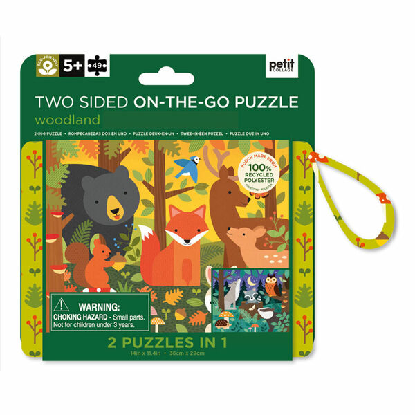 PETITCOLLAGE Puzzle 2v1 lesní zvěř porovnat ceny