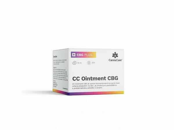 Cannacare Konopná Mast s CBG na den 60ml porovnat ceny