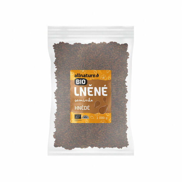 ALLNATURE Lněné semínko hnědé BIO 1000 g porovnat ceny