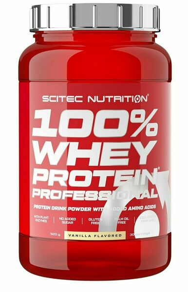 SciTec Nutrition 100% Whey Protein Professional vanilka 920 g porovnat ceny