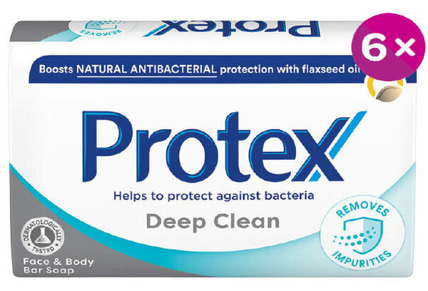 Protex Antibakteriální mýdlo Deep Clean 6x90g porovnat ceny