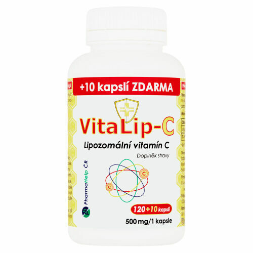 Vitalip-c - Lipozomální Vitamín C 120+10 Kapslí porovnat ceny