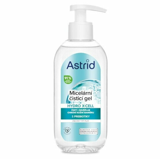 ASTRID Hydro X-Cell Micelární čisticí gel pro všechny typy pleti 200ml porovnat ceny