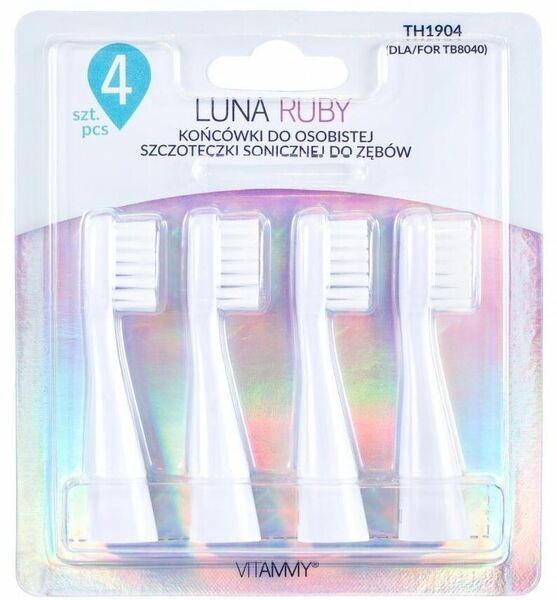 VITAMMY LUNA náhrady na zubní kartáček LUNA 4ks porovnat ceny