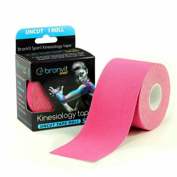 BronVit Sport Kinesio Tape classic 5 cm x 5 m tejpovací páska růžová porovnat ceny