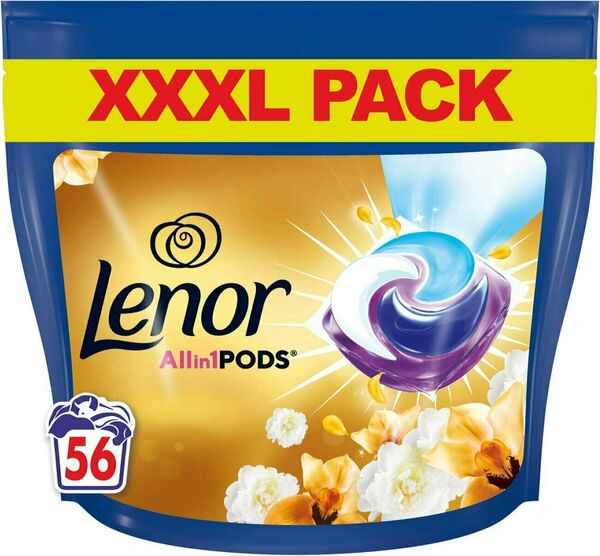 Lenor gelové kapsle All-in-1 Color Gold Orchid 56 ks porovnat ceny