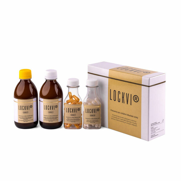 LOCKVI Emulzně lipozomální přípravek 2 x 240 ml s vitaminy a minerály 2 x 24 tobolek porovnat ceny
