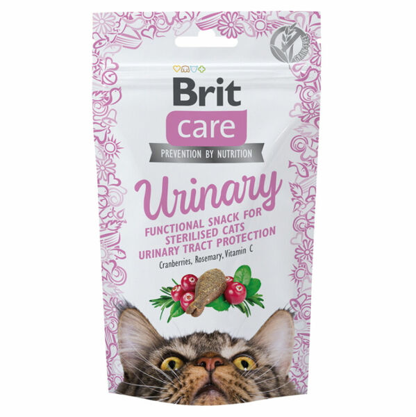 BRIT Care Snack Urinary pro kastrované kočky 50 g porovnat ceny