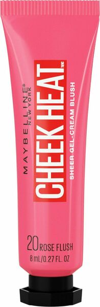 Maybelline New York Cheek Heat 20 Rose Flash gelově-krémová tvářenka 8 ml porovnat ceny