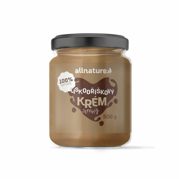 ALLNATURE Lískooříškový krém 500 g porovnat ceny