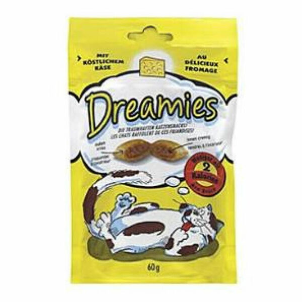Dreamies kočka pochoutka sýrová 60 g porovnat ceny