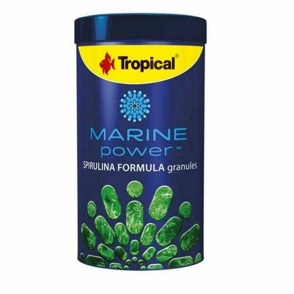 Tropical Marine Power Spirulina Formula 1000ml/600g granulované krmivo se spirulinou pro porovnat ceny