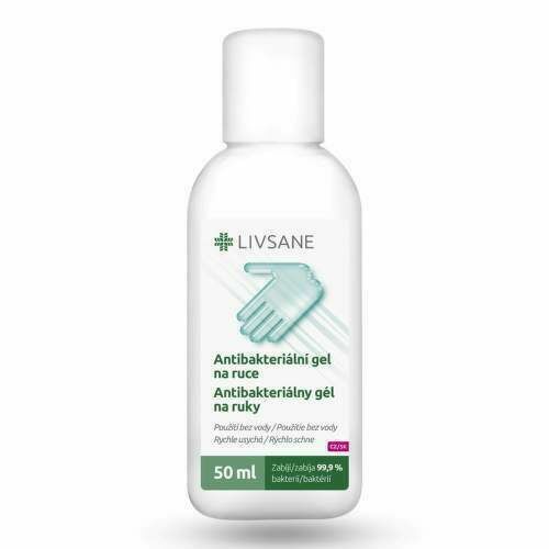 LIVSANE Antibakteriální gel na ruce 50 ml porovnat ceny