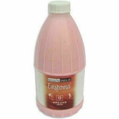 Masážní emulze Emspoma hřejivá O 500ml (růžová) porovnat ceny
