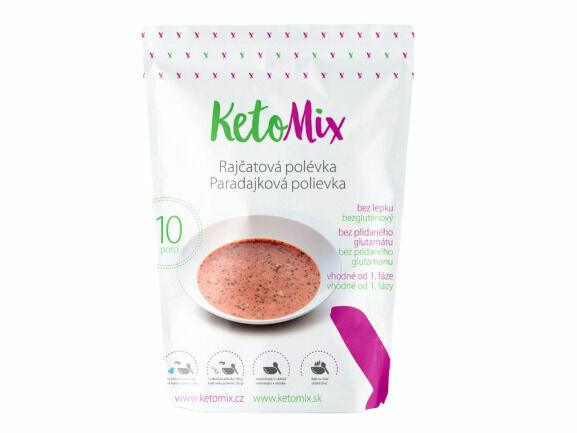 KetoMix Proteinová polévka (10 porcí) rajčatová 300 g porovnat ceny