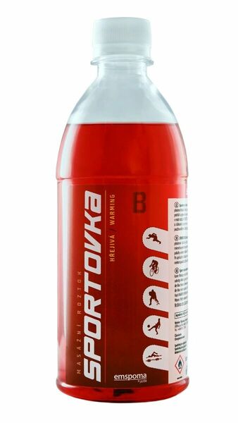 EMSPOMA SPORTOVKA hřejivá masážní roztok 500 ml porovnat ceny
