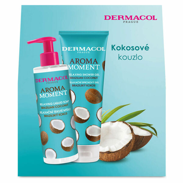 DERMACOL Balíček aroma moment kokos 2 x 250 ml porovnat ceny