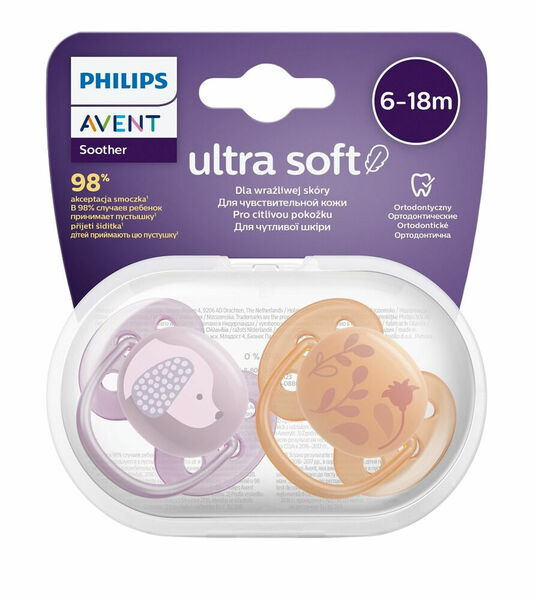 Philips Avent Šidítko Ultrasoft Premium Zvířátko 6-18m dívka porovnat ceny