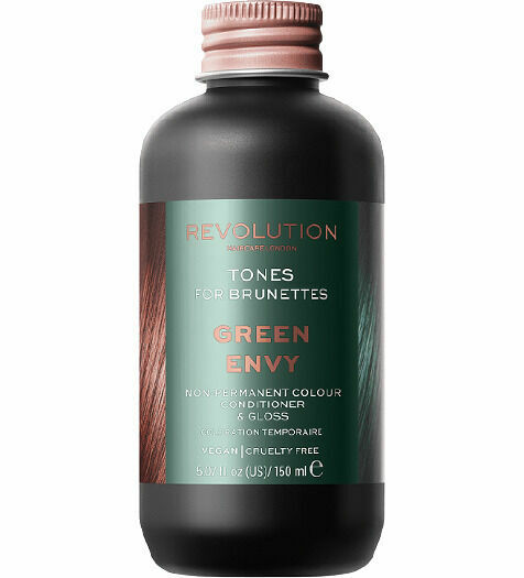 Revolution Haircare Tones for Brunettes Barva na vlasy Green Envy 150ml porovnat ceny