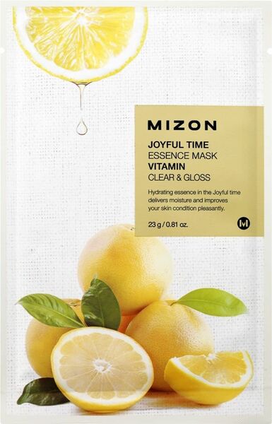 Mizon Joyful Time Essence Mask Vitamin Plátýnková maska s čisticím a osvěžujícím účinkem 23g porovnat ceny